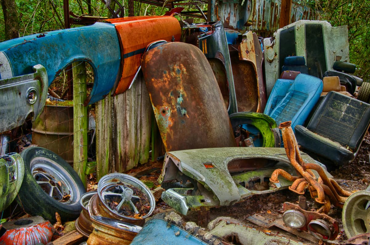 Scrap recycling facility